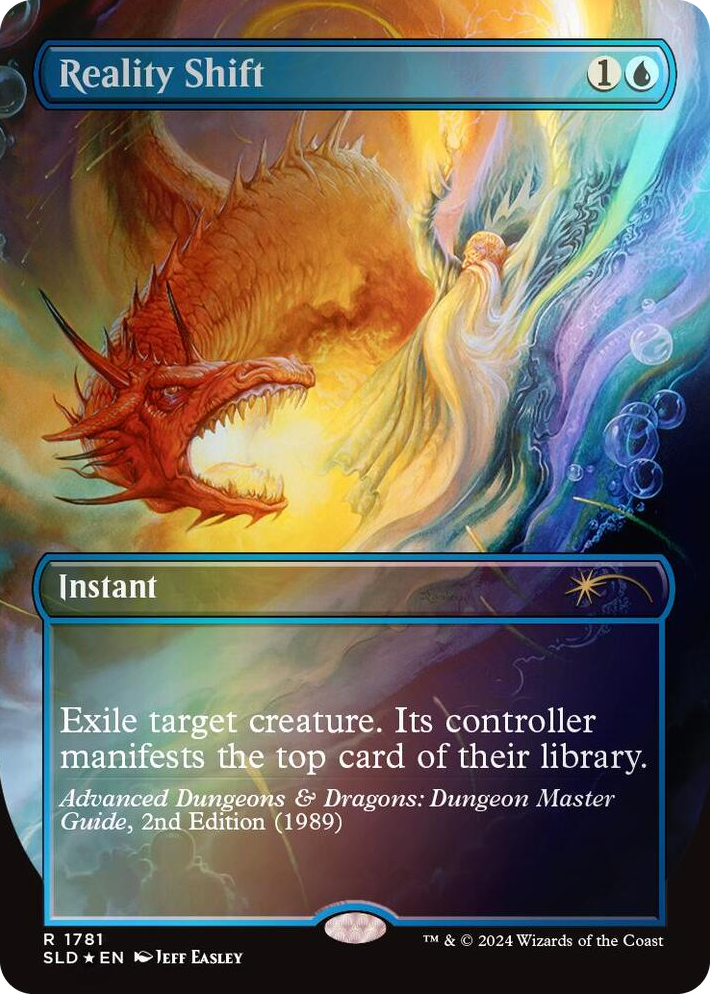 1781 Reality Shift (Rainbow Foil) R Secret Lair Drop Series