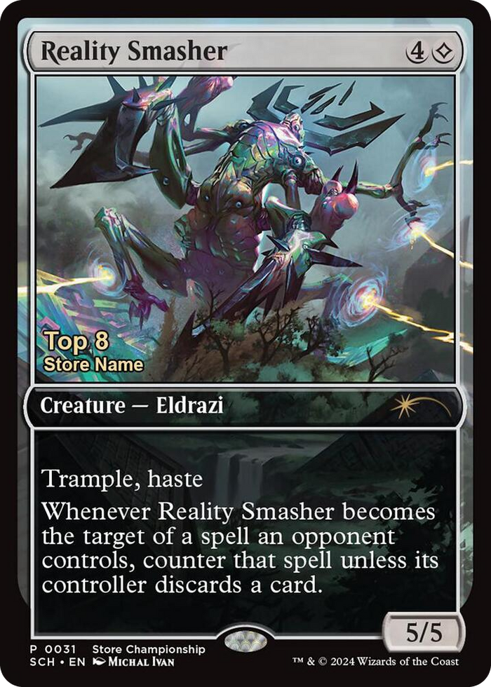 Reality Smasher (Top 8) #31 P - Game Day & Store Championship Promos Pokemon card