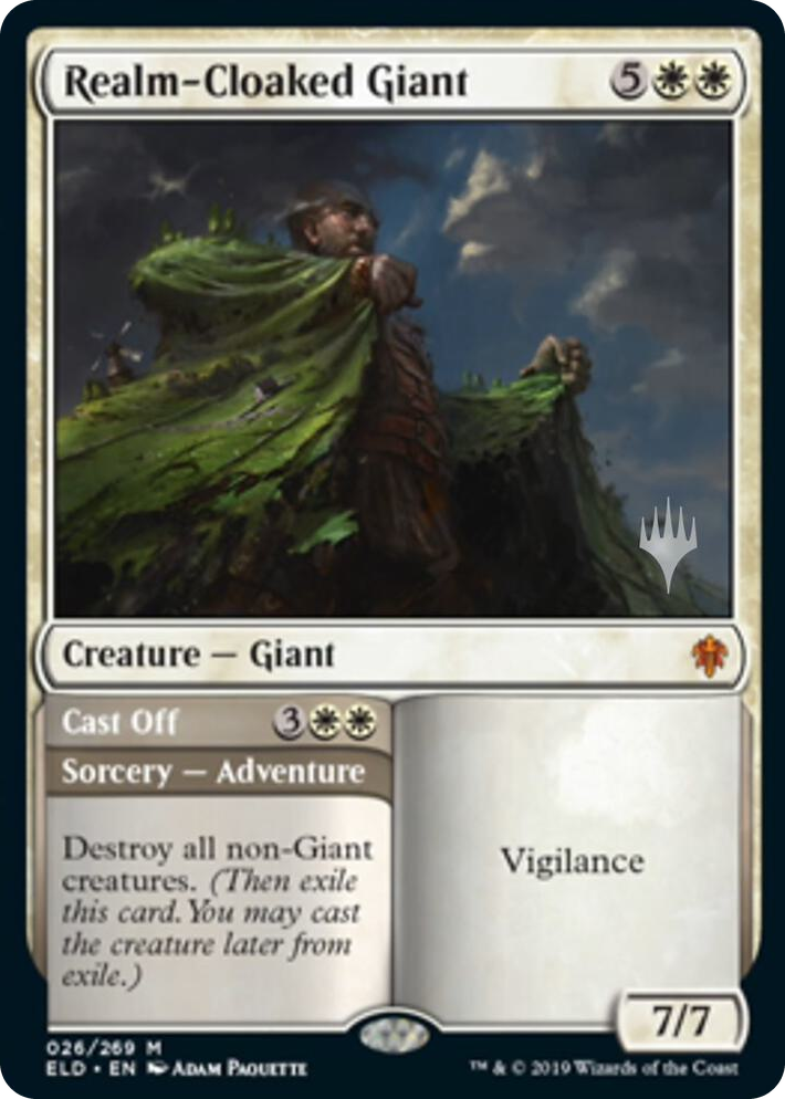 0026 Realm-Cloaked Giant M Promo Pack: Throne of Eldraine