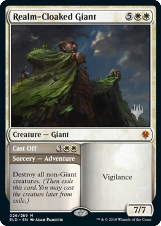 0026 Realm-Cloaked Giant M Promo Pack: Throne of Eldraine