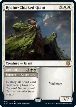 0070 Realm-Cloaked Giant M Commander: Adventures in the Forgotten Realms