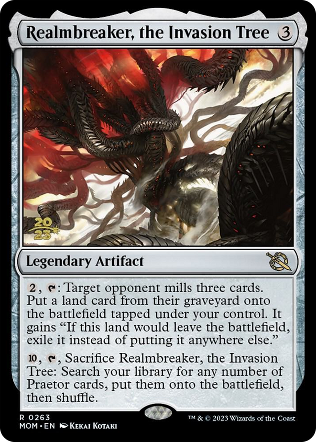 0263 Realmbreaker, the Invasion Tree R Prerelease Cards