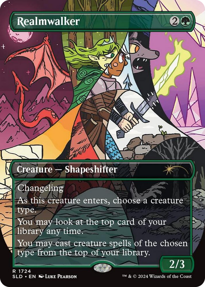 Realmwalker #1724 R - Secret Lair Drop Series Pokemon card