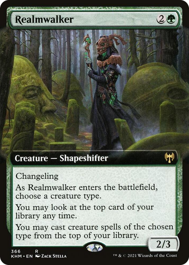 0366 Realmwalker (Extended Art) R Kaldheim