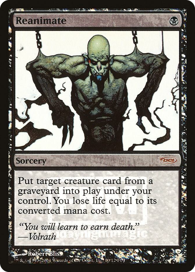 Reanimate #10 P - FNM Promos Pokemon card