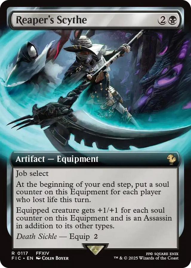 0117 Reaper's Scythe (Extended Art) R Commander: FINAL FANTASY