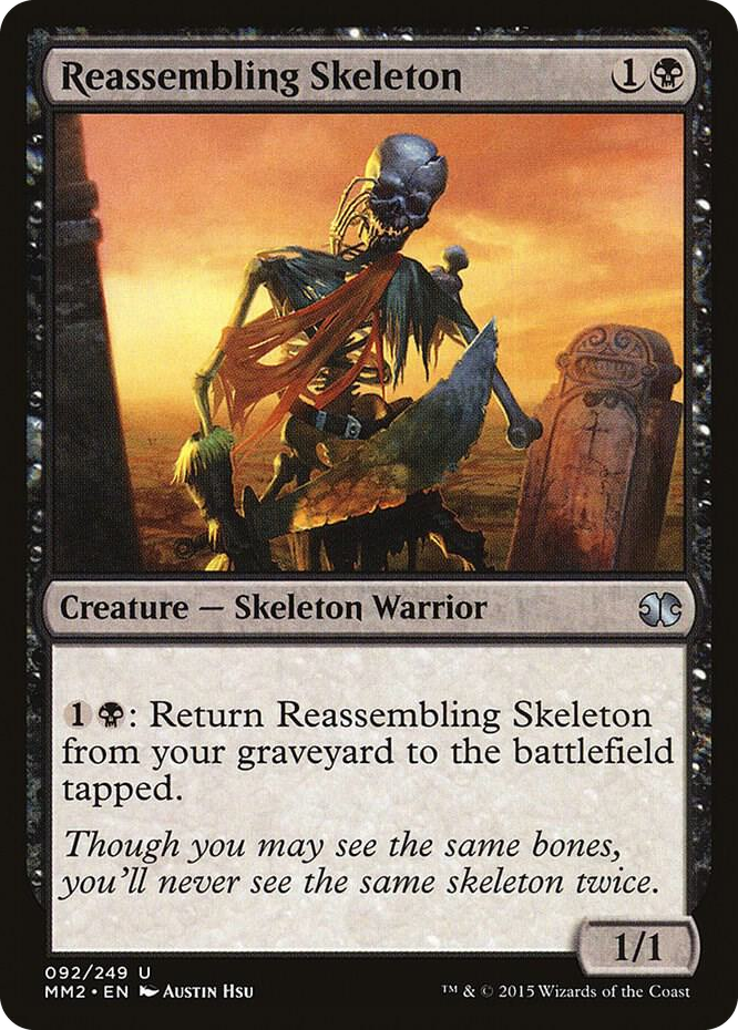 0092 Reassembling Skeleton U Modern Masters 2015