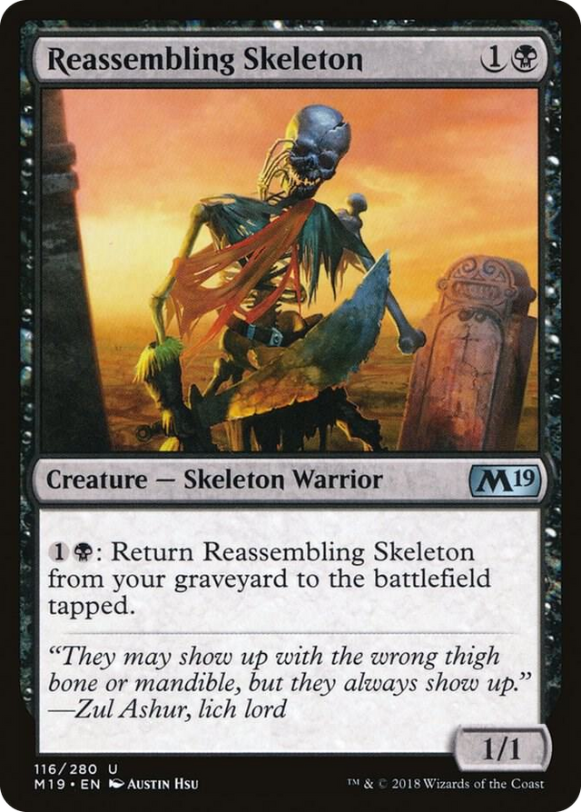 0116 Reassembling Skeleton U Core Set 2019