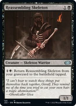 Reassembling Skeleton #125 U - Jumpstart 2022 Pokemon card