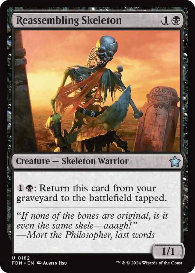 0182 Reassembling Skeleton U Foundations