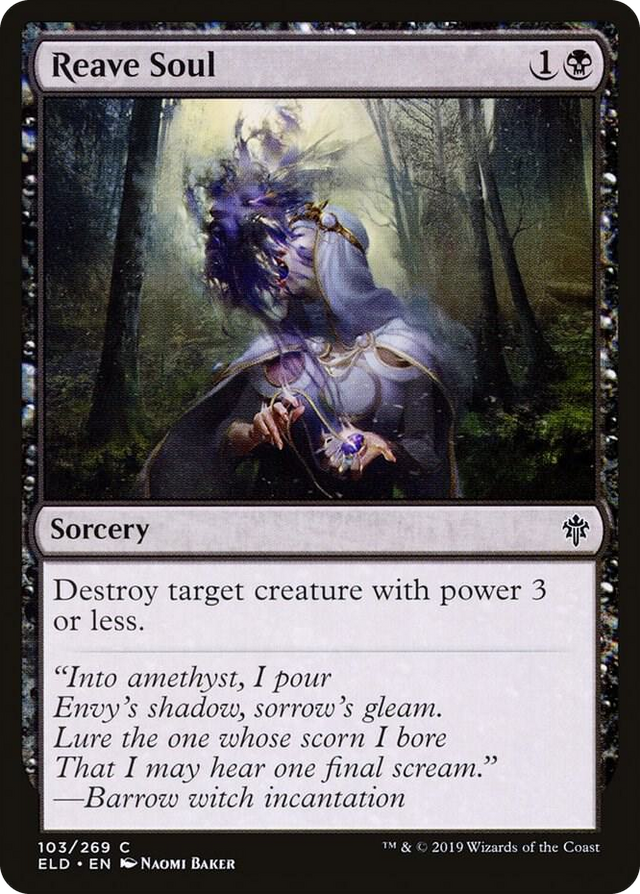 0103 Reave Soul C Throne of Eldraine