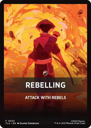 0033 Rebelling Theme Card T The Last Airbender