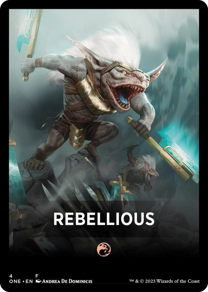 Rebellious Theme Card #4 T - Phyrexia: All Will Be One Pokemon card