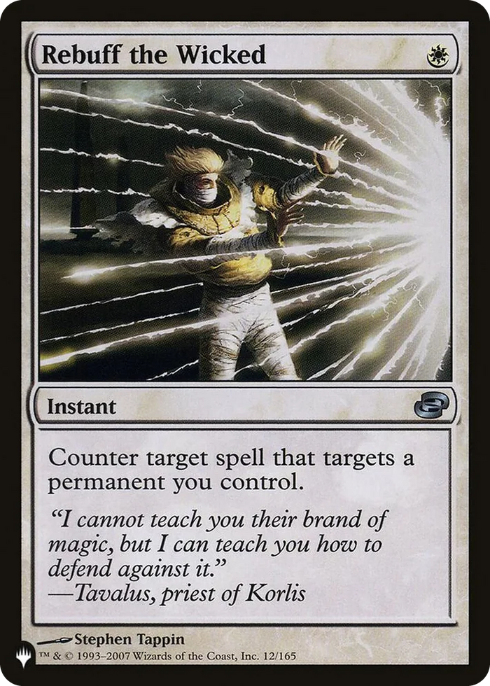 0012 Rebuff the Wicked U The List Reprints