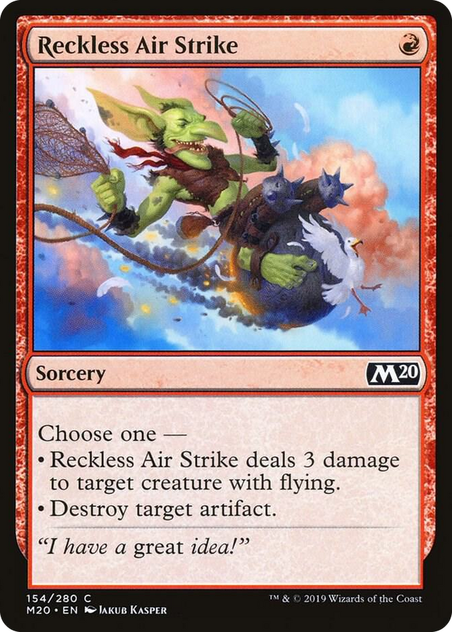 0154 Reckless Air Strike C Core Set 2020