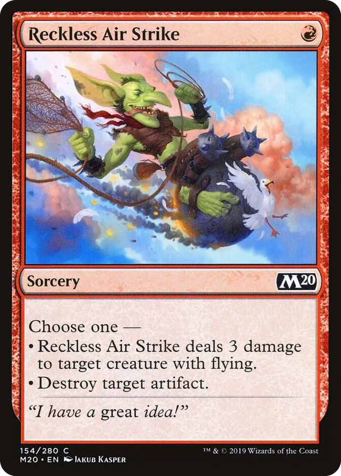 0154 Reckless Air Strike C Core Set 2020