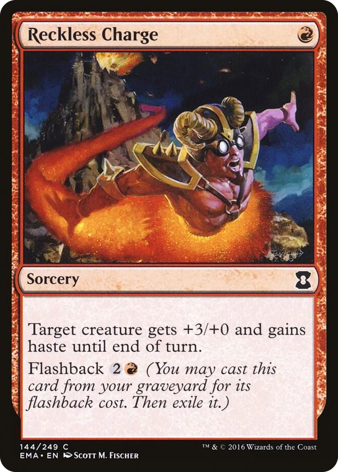 Reckless Charge #144 C - Eternal Masters Pokemon card