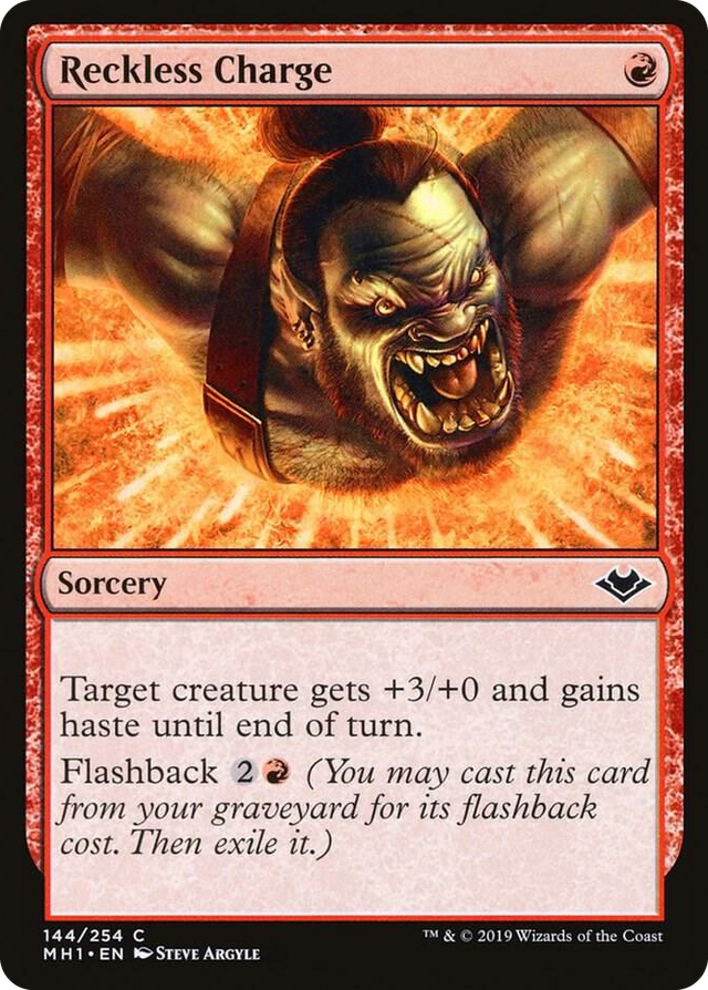 0144 Reckless Charge C Modern Horizons