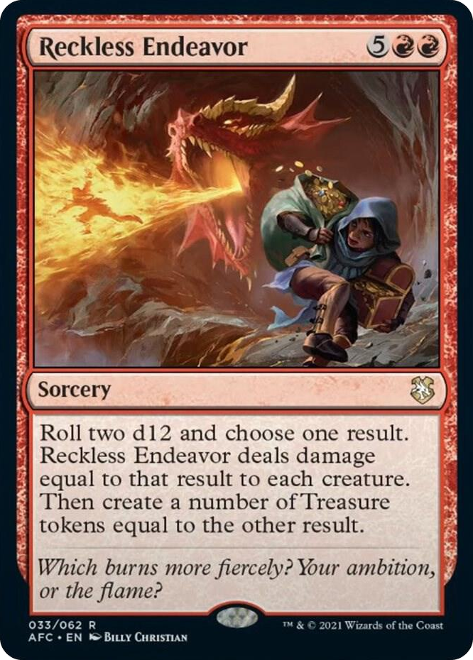 0033 Reckless Endeavor R Commander: Adventures in the Forgotten Realms