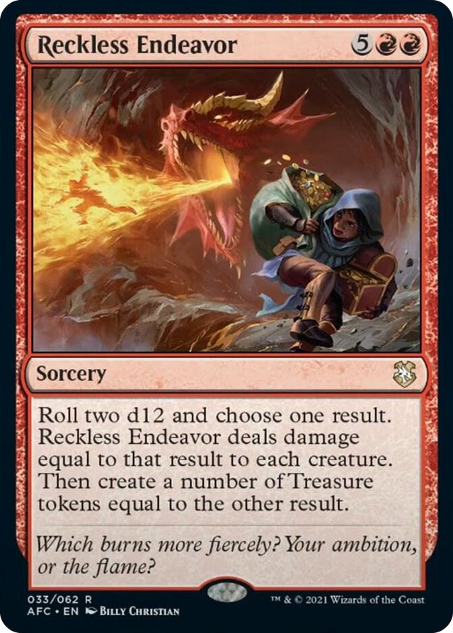 0033 Reckless Endeavor R Commander: Adventures in the Forgotten Realms