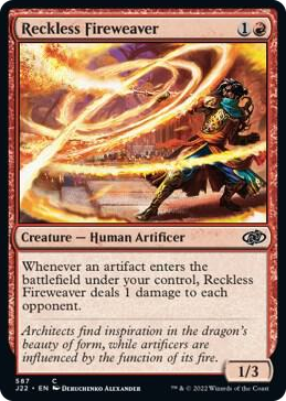 0587 Reckless Fireweaver C Jumpstart 2022