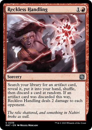 0019 Reckless Handling U March of the Machine: The Aftermath