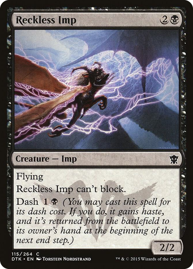 0115 Reckless Imp C Dragons of Tarkir