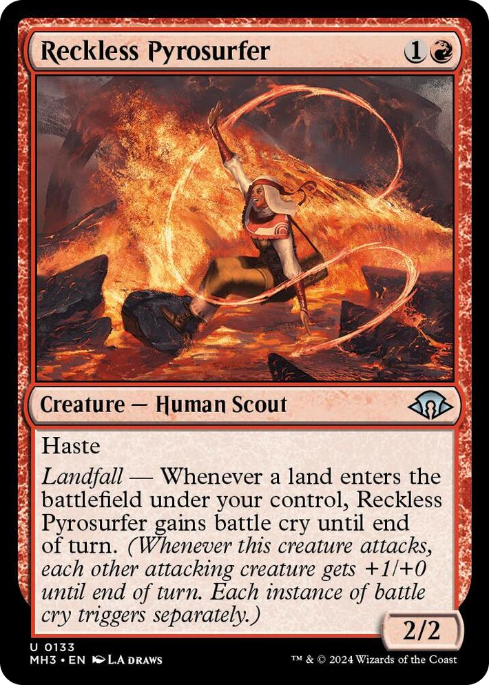 0133 Reckless Pyrosurfer U Modern Horizons 3