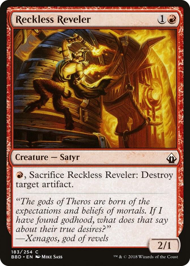 0183 Reckless Reveler C Battlebond