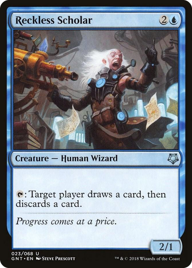 0023 Reckless Scholar U Magic Game Night