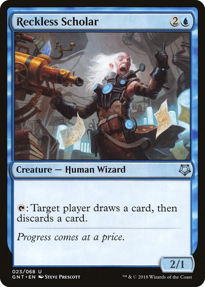 0023 Reckless Scholar U Magic Game Night