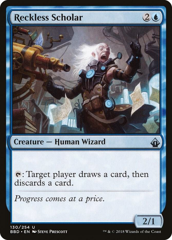 0130 Reckless Scholar U Battlebond