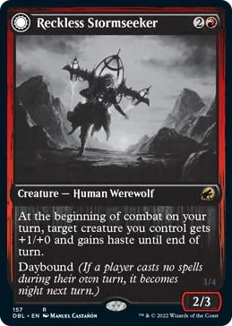 0157 Reckless Stormseeker R Innistrad: Double Feature