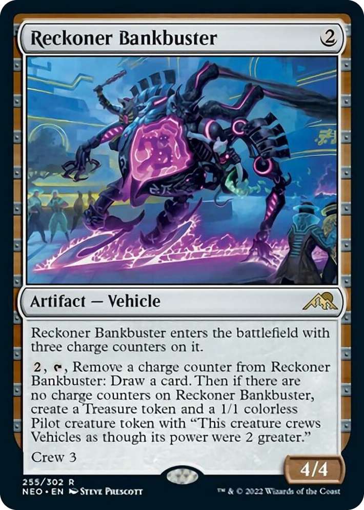 0255 Reckoner Bankbuster R Kamigawa: Neon Dynasty