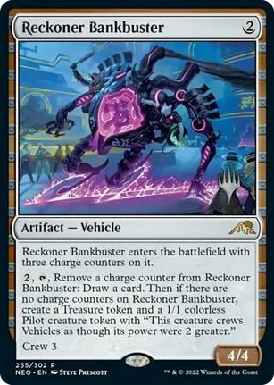 0255 Reckoner Bankbuster R Promo Pack: Kamigawa: Neon Dynasty