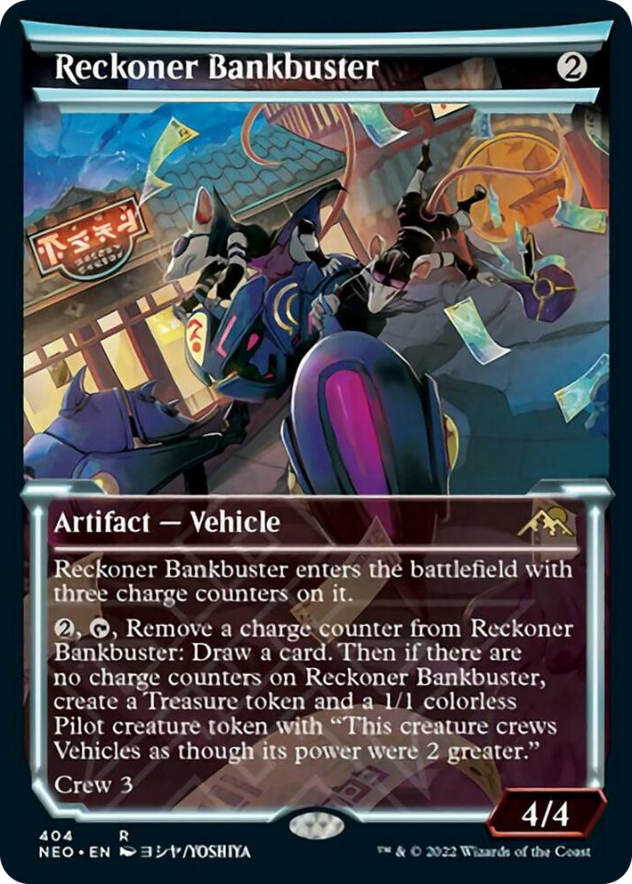 0404 Reckoner Bankbuster (Showcase) R Kamigawa: Neon Dynasty