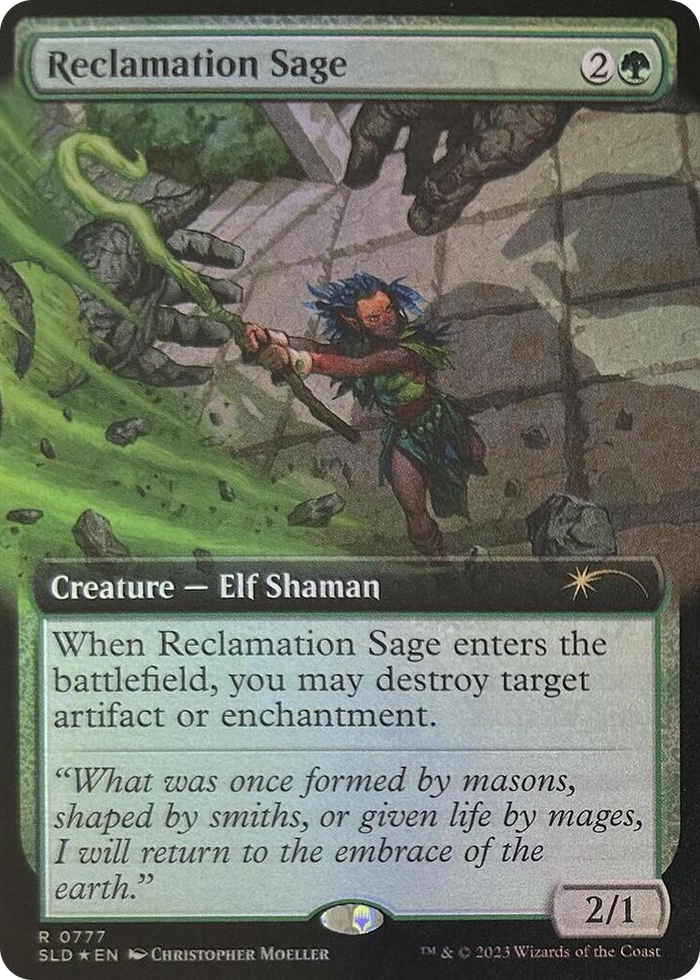 Reclamation Sage (Extended Art) #777 R - Secret Lair Drop Series Pokemon card