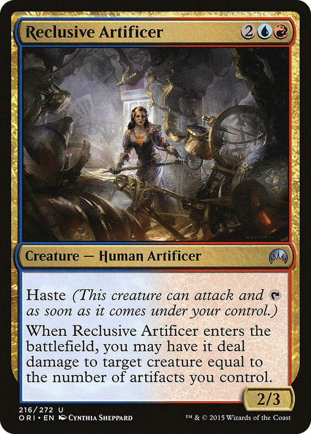 0216 Reclusive Artificer U Magic Origins