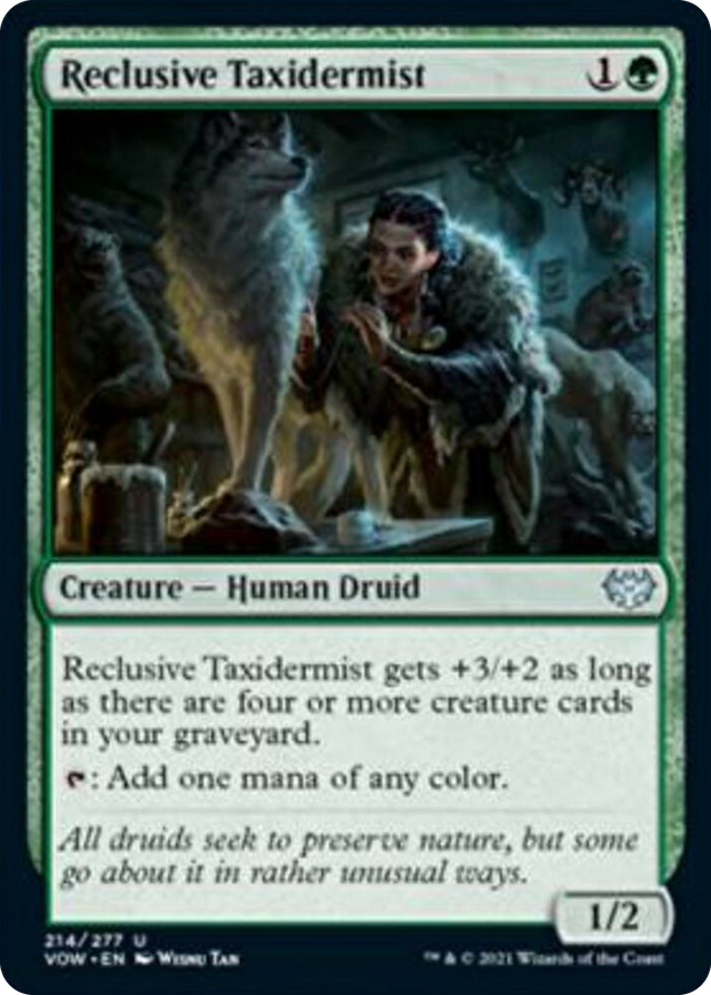 0214 Reclusive Taxidermist U Innistrad: Crimson Vow