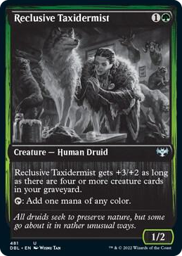 0481 Reclusive Taxidermist U Innistrad: Double Feature