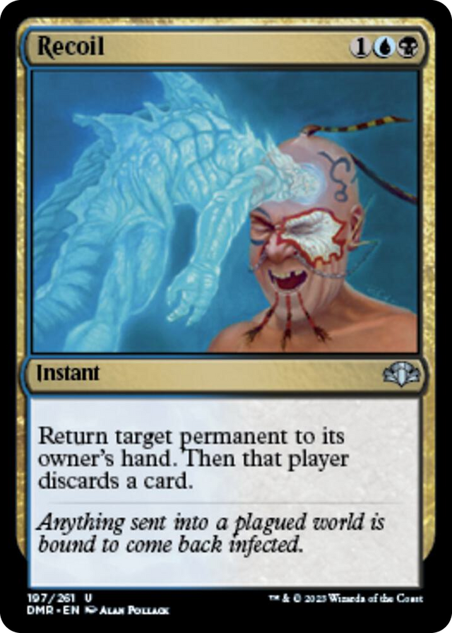 0197 Recoil U Dominaria Remastered