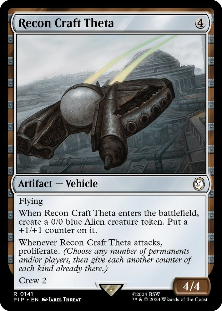 0141 Recon Craft Theta R Universes Beyond: Fallout
