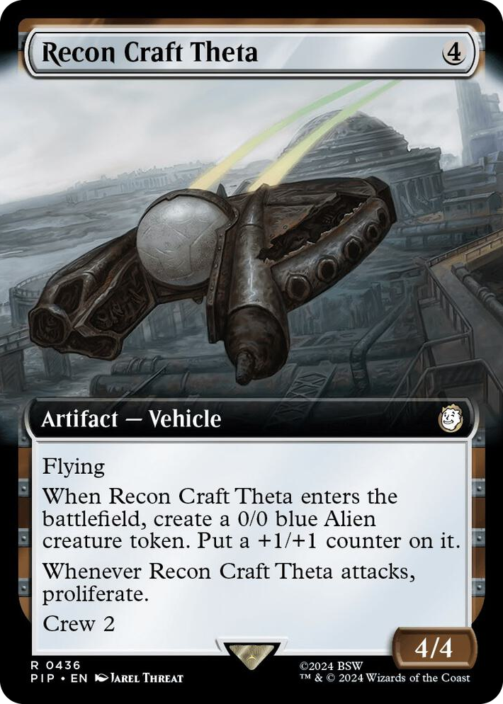 0436 Recon Craft Theta (Extended Art) R Universes Beyond: Fallout
