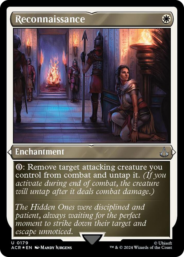 0179 Reconnaissance (Foil Etched) U Universes Beyond: Assassin's Creed