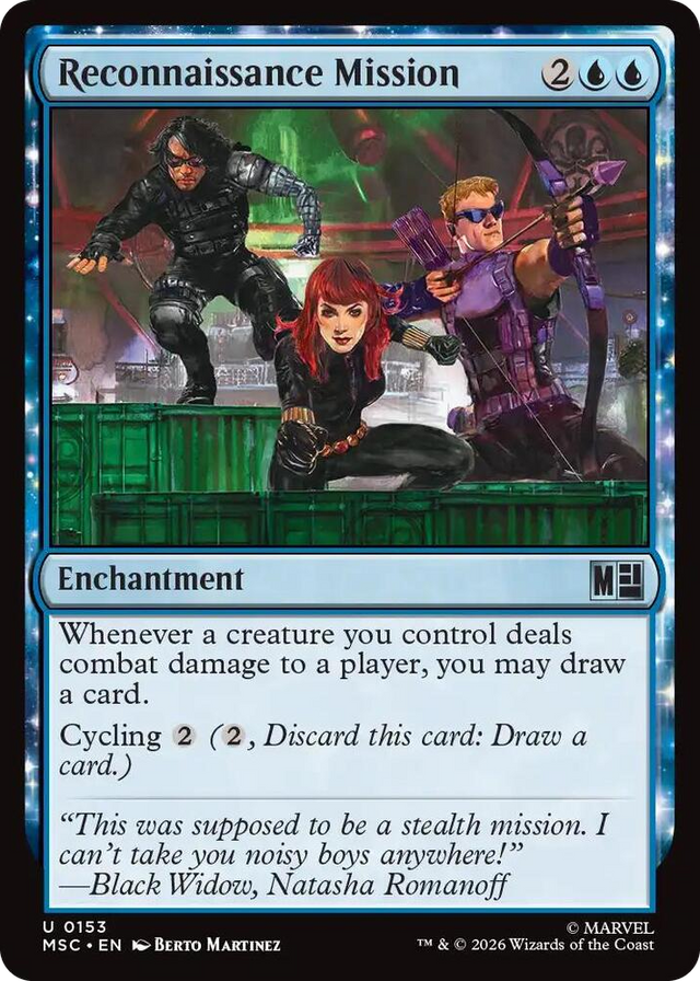 0153 Reconnaissance Mission U Commander: Marvel Super Heroes