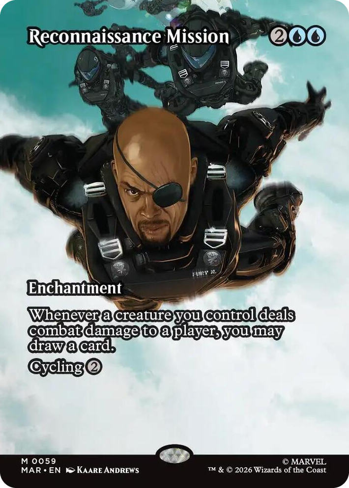 0059 Reconnaissance Mission (Borderless) M Marvel Universe Eternal-Legal