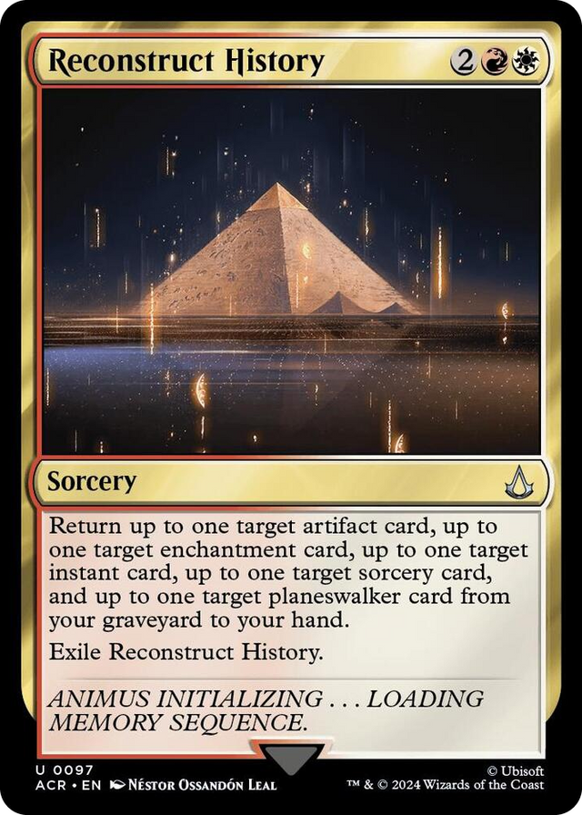 0097 Reconstruct History U Universes Beyond: Assassin's Creed