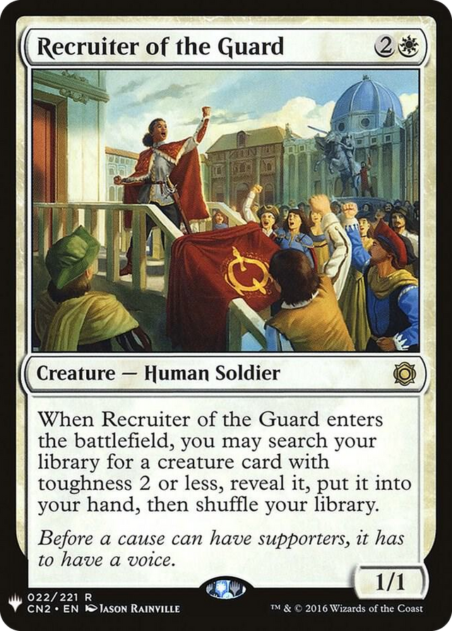 0022 Recruiter of the Guard R The List Reprints