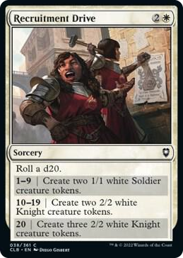0038 Recruitment Drive C Commander Legends: Battle for Baldur's Gate