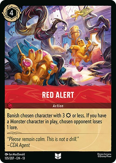 Red Alert #135 Uncommon - Attack of the Vine! Pokemon card